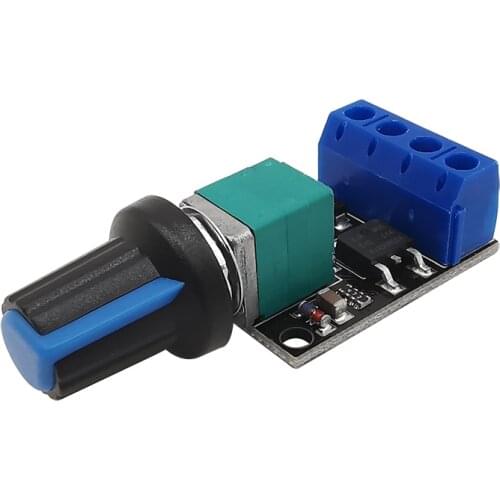 1Pcs 10A 5V-16V Voltage Regulator PWM DC Motor Speed Controller Regulator Board LED Dimming Switch Module Controller