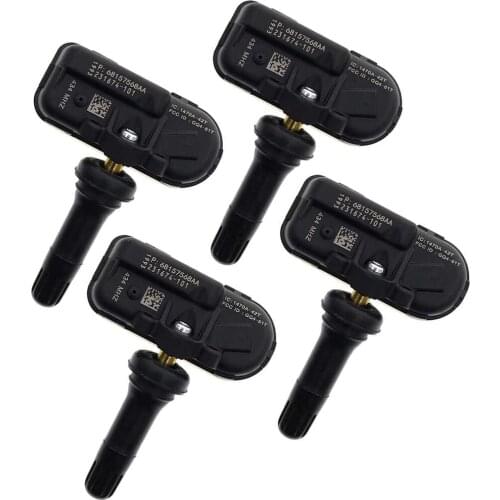 4PCS 68249197AA 434MHz Monitor TPMS Tire Pressure Sensor For 2014-2018 Jeep CHEROKEE for Dodge Ram 1500 2500 3500