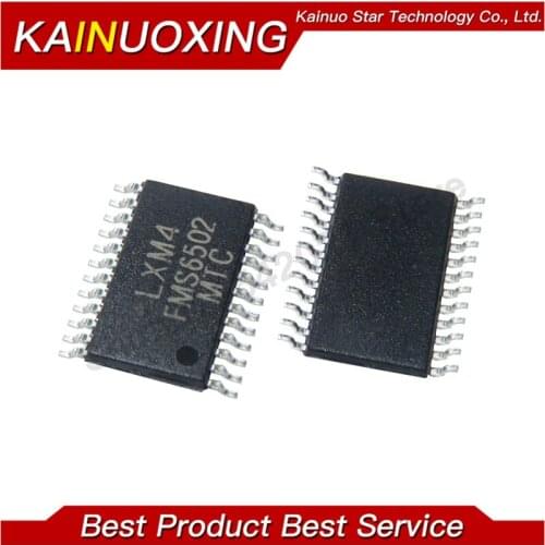 5pcs FMS6502 TSSOP24 FMS6502MTC24 TSSOP-24 FMS6502MTC24X TSSOP Interface IC new original