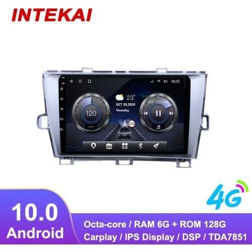 9" Android 10.0 Car Radio GPS Navigation autoradio multimedia player for Toyota Prius LHD 2009 2013 head unit stereo