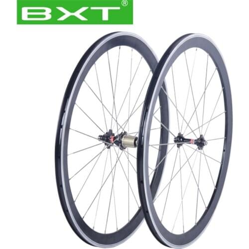 BXT Road Wheels 700C Front 24/38/50/60mm Rear 38/50/60/88mm Tubular And Clincher Wheelset With R36 Hub