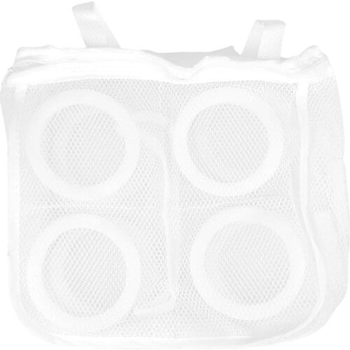 FashionHanging Dry Sneaker Mesh Laundry Bags Shoes Protect Wash Machine Home Storage Organizer Accessories Supplies Gear Stuff P