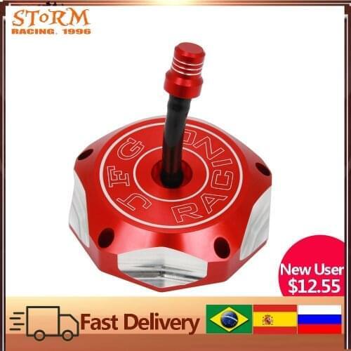 Motorcycle CNC Gas Cap Oil Tank Cover For HONDA XR 70R 80 100R 200 250 400 600L 650 CRF 250X 250R 450R 450X 450RX TRX 400EX 450R