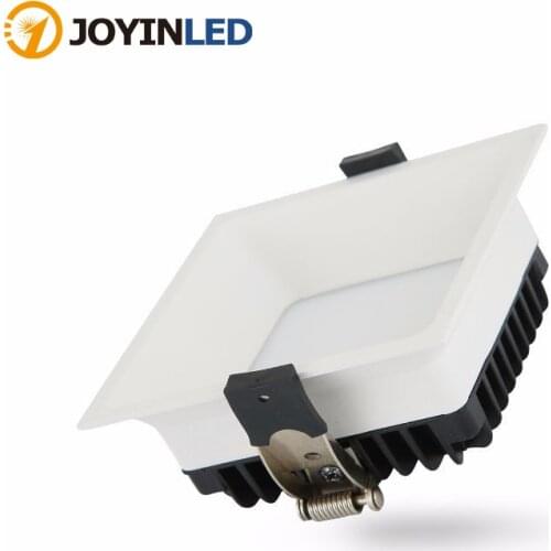 2021 Commercial Lighting Led Downlight Anti-glare 12W Square Led Recessed Spotlight for Clothing Store Dining Room 3000K 6000K