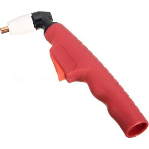 Red Pt-31 Lg-40 Air Plasma Cutting Torch Head Body Plasma Cutter Comfortable Hand Manual Welding Torch Tool