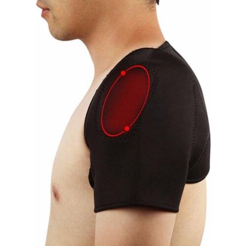Magnetic Therapy Thermal Self-heating Pain Relieve Shoulder Pad Belt Protector Posture Corrector Back Support Shoulder Bandage