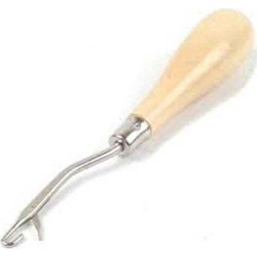 1pcs Latch Hook Rug Kits DIY Latch Crochet Hook Wooden Handle Needle Puller Tool Mat Rug Craft Handmade Tools Accessories