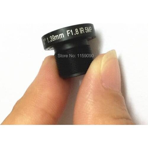 100Pcs 10Pcs 2Pcs Panoramic Fisheye View 5mp 1.39mm Wide Angle LENS For CCTV Camera