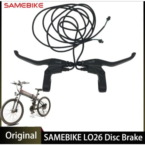 Samebike LO26 Bike Brake Lever Disc Brake Parts Lever Disc Brake Handle Left Right 1 Pair
