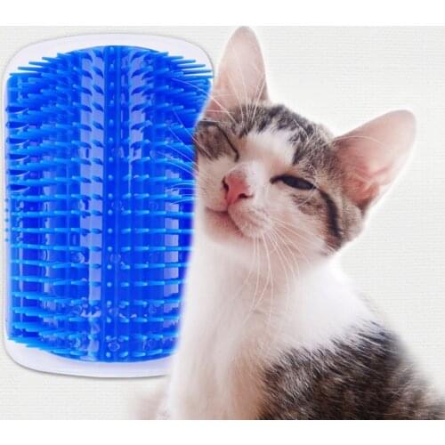 Pet Cat Self Grooming Brush Cat Gloves Hair Comb Cat Grooming Tool Hair Removal Comb Dogs Cat Brush Hair Shedding Massage Device