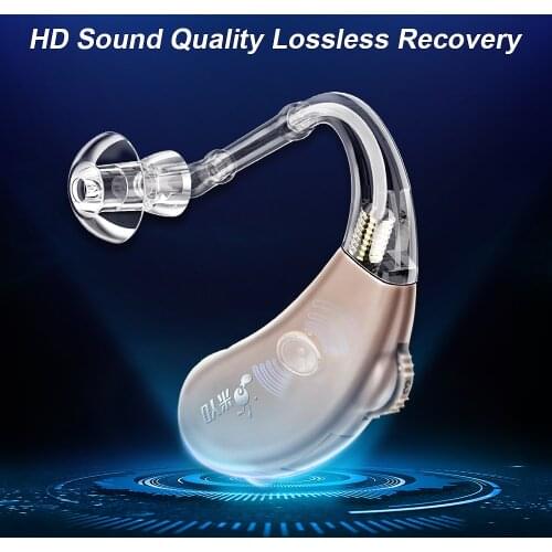 Audifonos Hearing Aid Digital Sound Amplifier Air Conduction Wireless Headphones for Deaf Elderly Ear Care Hearing Aids