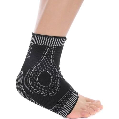 New weaving process ankle pad high elastic integrated molding ankle support for basketball running hiking sports safety