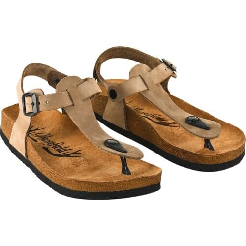 Moosefield Genuine leather 2021 new fashion summer winter women sandals non-slip orthopedic eva sole 35-43 size sandals