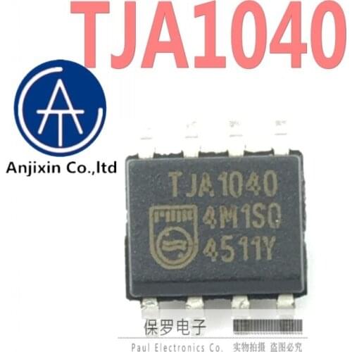 10pcs 100% orginal new real stock CAN transceiver TJA1040 TJA1040T SOP-8