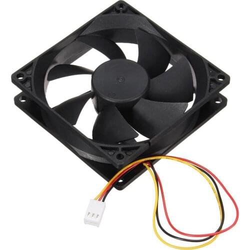 3 Pin 90mm 25mm Cooler Fan Heatsink Cooling Radiator For Computer PC CPU 12V