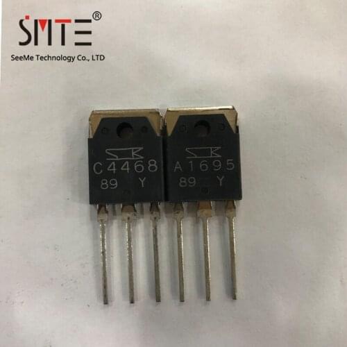 5pair/lot 2SC4468 2SA1695 Power tube A1695 C4468 New and original