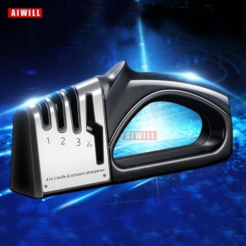 AIWILL kitchen multifunctional rapid household manual knife sharpener sharpening stone artifact outdoor a diamond tungsten steel