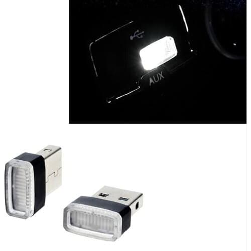 1pcs Car-Styling USB Atmosphere LED Light Car Accessories For Renault Kangoo DACIA Scenic Megane Sandero Captur Twingo Modus