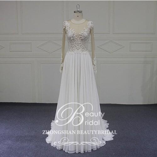 Beauty Bridal Chiffon Wedding Dresses