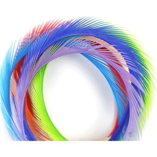 Wholesale 13-18cm Dyed Goose Feathers Handicraft Accessories Wedding Party Decoration Jewelry Creation Natural Plumas Diy Decor