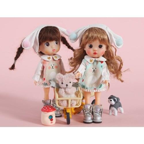 OB11 doll dress suspends dress for 1/12 size GSC solid body Molly round is size dress set headpiece + interior + skirt) doll acc