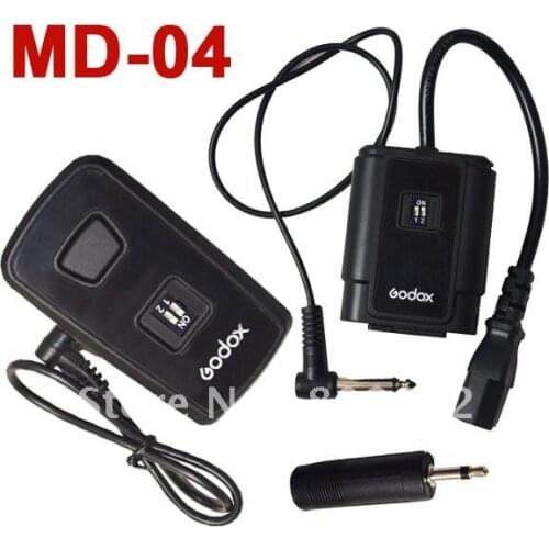 GODOX Portable DM-04 4CH 25m Professional Electronic Cameras Light Triggers