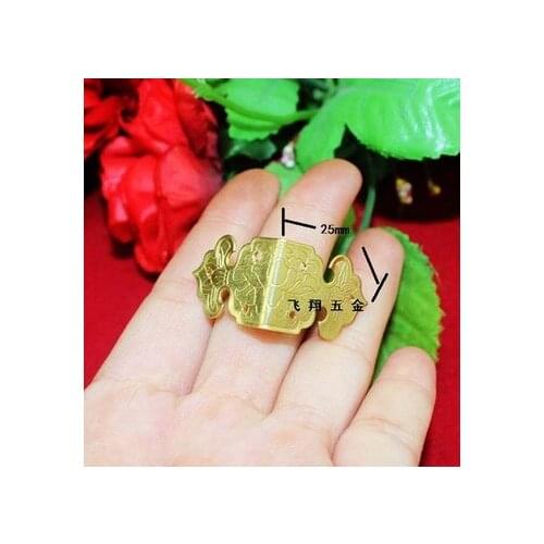 Corner Brackets 25MM brass wrapping wrap box corner angle corner box four corner decorative box