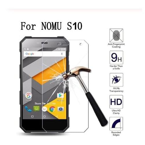 Tempered Glass Film For NOMU S10 Case Cover on NOMU S10 S 10 2.5D 9H Premium Explosion-proof Guard Protective Films Case