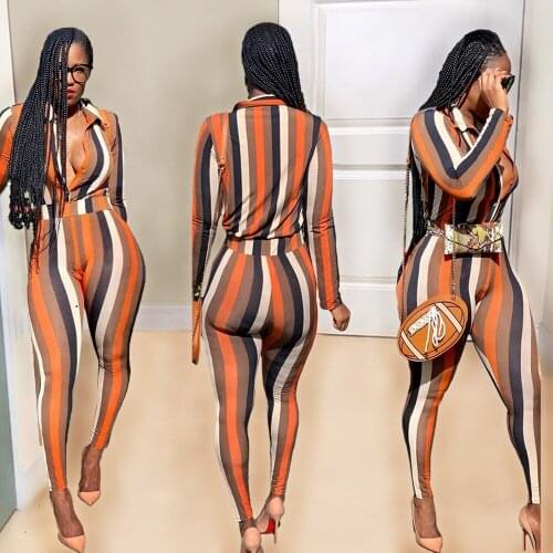 Women Two Piece Sexy Printed Fashion Suit Long Sleeve Shirt Top Pants Matching Set Female Casual Work Wear 2 Piece Outfits 2021