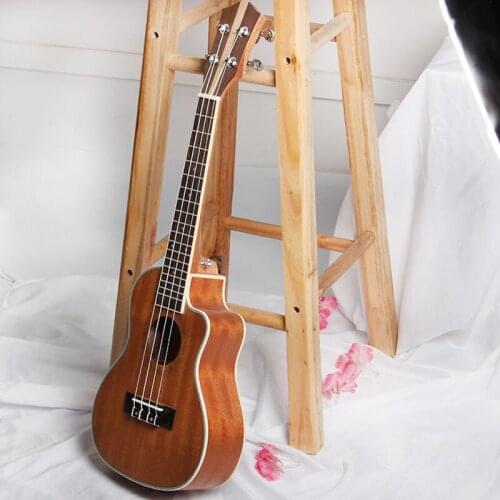 24/26 Inch Ukulele Mahogany 4 String Mini Guitar High Quality Concert Ukulele Musical Instrument Gift Performance Ukulele UK2404