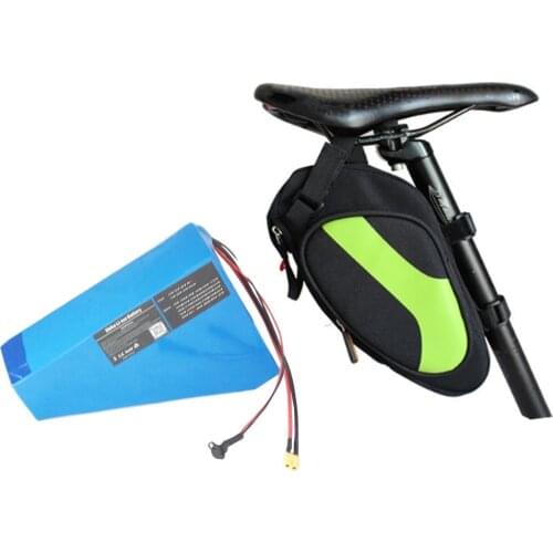 Saddlebag battery 18650 10S5P 3.7V 3500mAh power cells 36V 17.5Ah lithium battery with bag for electric bicycle