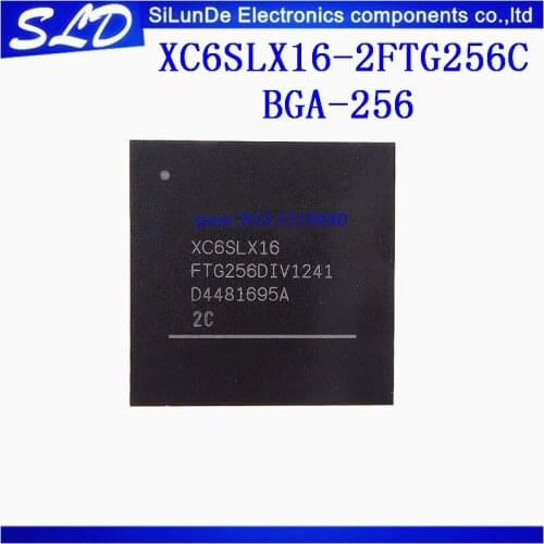 Free Shipping 5pcs/lot XC6SLX16-2FTG256C XC6SLX16FTG256 XC6SLX16 FTG256 BGA-256 new and original in stock