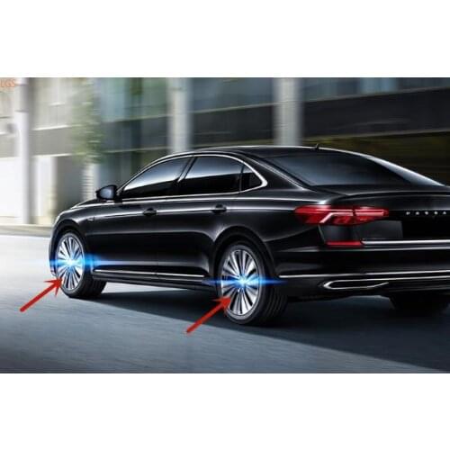 For Volkswagen MAGOTAN Passat B8 2017-2019 High-quality ABS Chrome Maglev Spin glow Wheel hub decorative cover car accessories