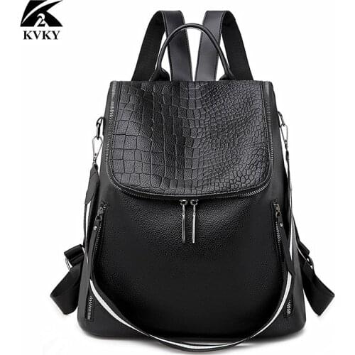 Женские мягкие рюкзаки KVKY China At AliExpress