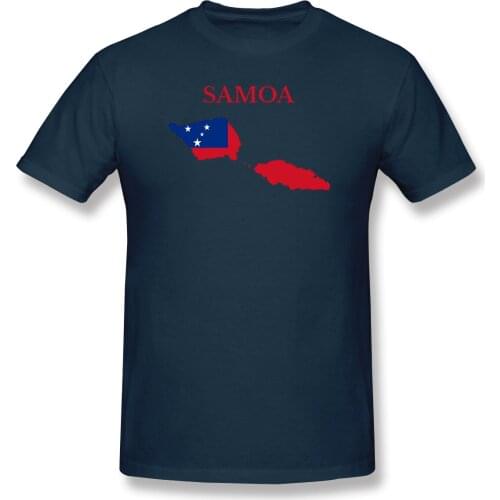 Man Western Samoa Flag Map State, Patriotic, Patriot, National fitness Funny T-shirts