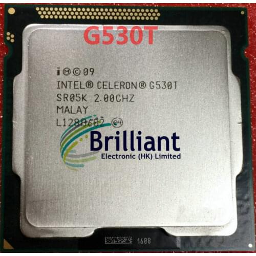 Free shipping intel Original G530T CPU Processor 2.0G 35W scrattered Socket LGA 1155 pin Computer