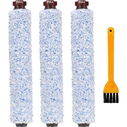 3 Pack 1926 Hardwood Floor Brush Roll with Cleaning Brush for Bissell CrossWave Pet Pro 2306A & 1785A Series