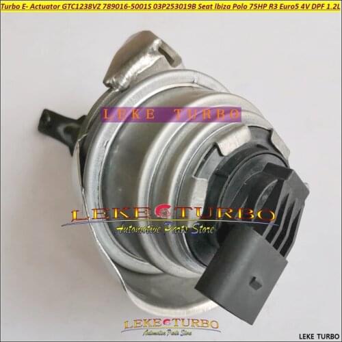 Turbo Electronic Actuator GTC1238VZ 789016 789016-5002S 789016-0001 03P253019BV For Seat lbiza For Polo 1.2 TDI R3 Euro5 DPF