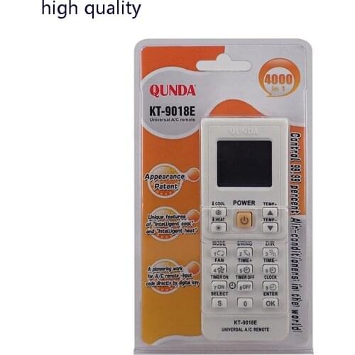Air Conditioner air conditioning universal remote control suitable for toshiba panasonic sanyo nec fujitsu lg aux KT-9018e