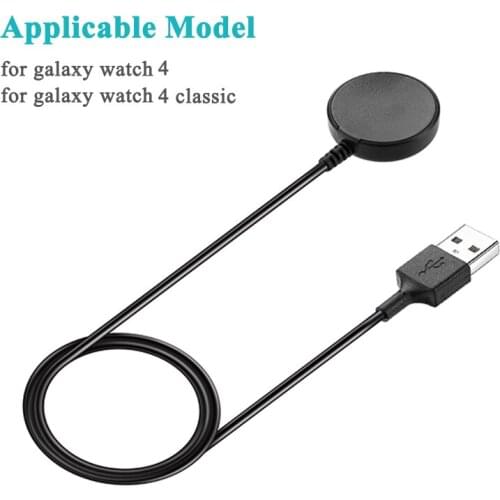 USB Charging Cable Charger Adapter For Samsung Galaxy Watch 4/3 Active 1/2 40mm 44mm Watch4 Classic 42mm 46mm Watch3 41mm 45mm