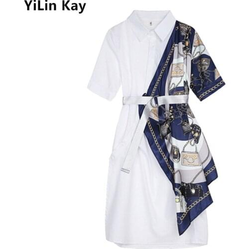 YiLin kay Fashionable Shirt Dresses