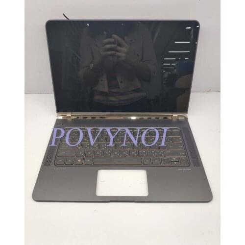 For HP SPECTRE NOTEBOOK 13T-V 13-V series LCD display touch screen hinge up with keyboard 855641-001