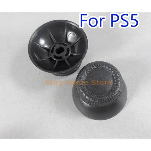 120pcs/lot Black 3D Analog Joystick thumb Stick grip Cap for Sony PlayStation PS5 Gamepad Controller Thumbsticks Parts For PS5