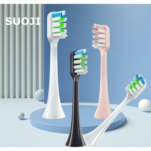 4-12pcs Replaceable Toothbrush Heads Compatible With xiaomi SOOCARE X1 X3 X5 Sonic Electric Tooth Brush Nozzles Vacuum Package