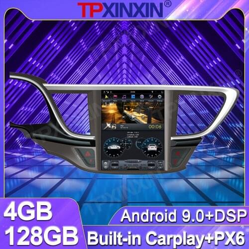 4+128G For Buick Excelle XT 2015 Android Tesla Vertical Screen Stereo Car Radio bluetooth Multimedia GPS Navigation Video Player