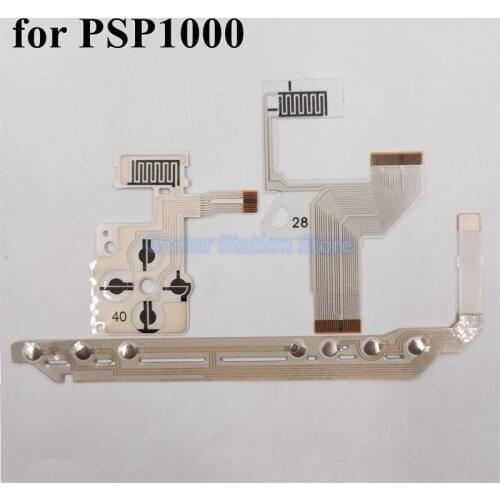 40sets Replacement Volume Keypad Flex Cable For PSP1000 PSP 1000 Direction cross Button Left Key Volume Right Keypad Flex Cable