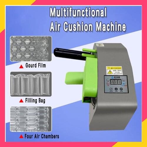 Cushioning Air Cushion Machine Smart Bubble Film Inflator Filled Packaging Shockproof Inflator 110V-220V Air Cushion Machine