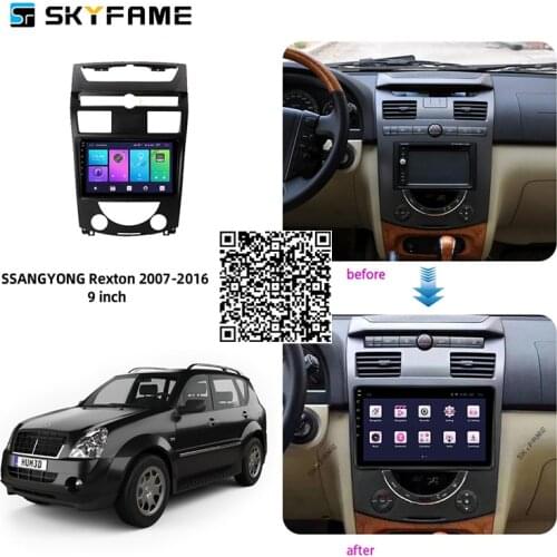 For Ssangyong Rexton 2007-2016 Car Radio Stereo Android Multimedia System GPS Navigation DVD Player