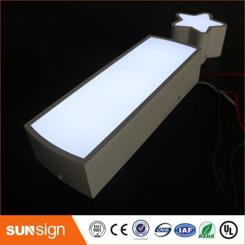 Factoy Outlet Super high brightness illuminated acrylic LED letters for shop sign