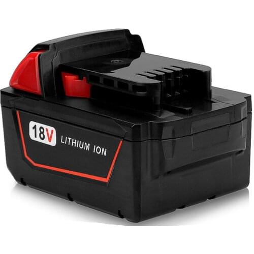 For Milwaukee 6.0Ah 18V 6000mAh Li-ion Rechargeable Battery MIl XC 48-11-1815 M18B2 M18B4 M18BX Li-ion Charger battery hotsell